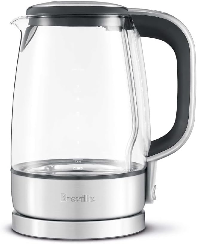 Breville BKE595XL Crystal Clear Kettle, Brushed Stainless Steel
