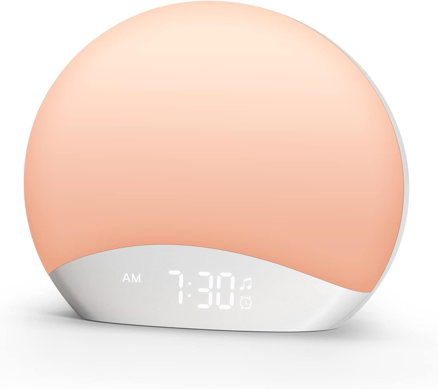 REACHER Sound Machine Sunrise Alarm Clock with Night Light for Bedrooms