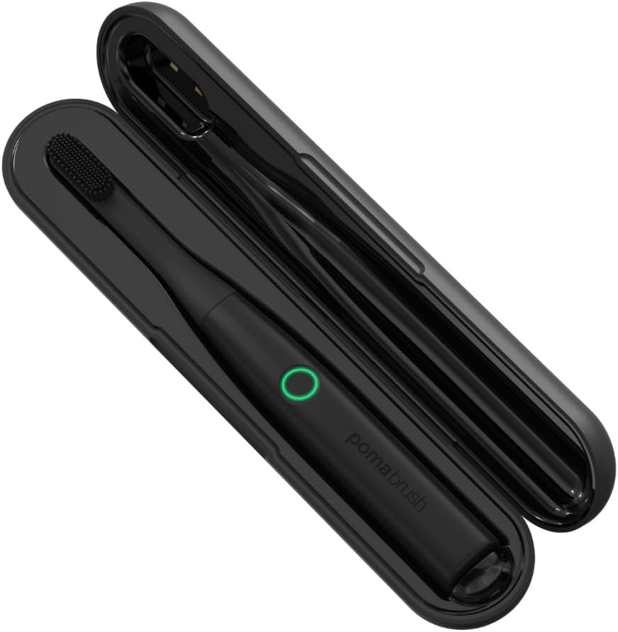 with UV Charging Case (Black)