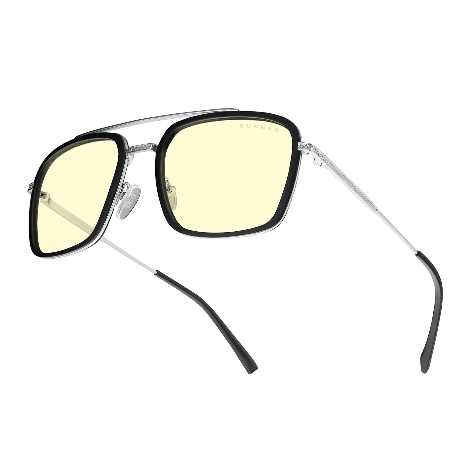 GUNNAR – Stark Industries Edition Blue Light Sunglasses – Blocks 65% Blue Light – Amber Tint