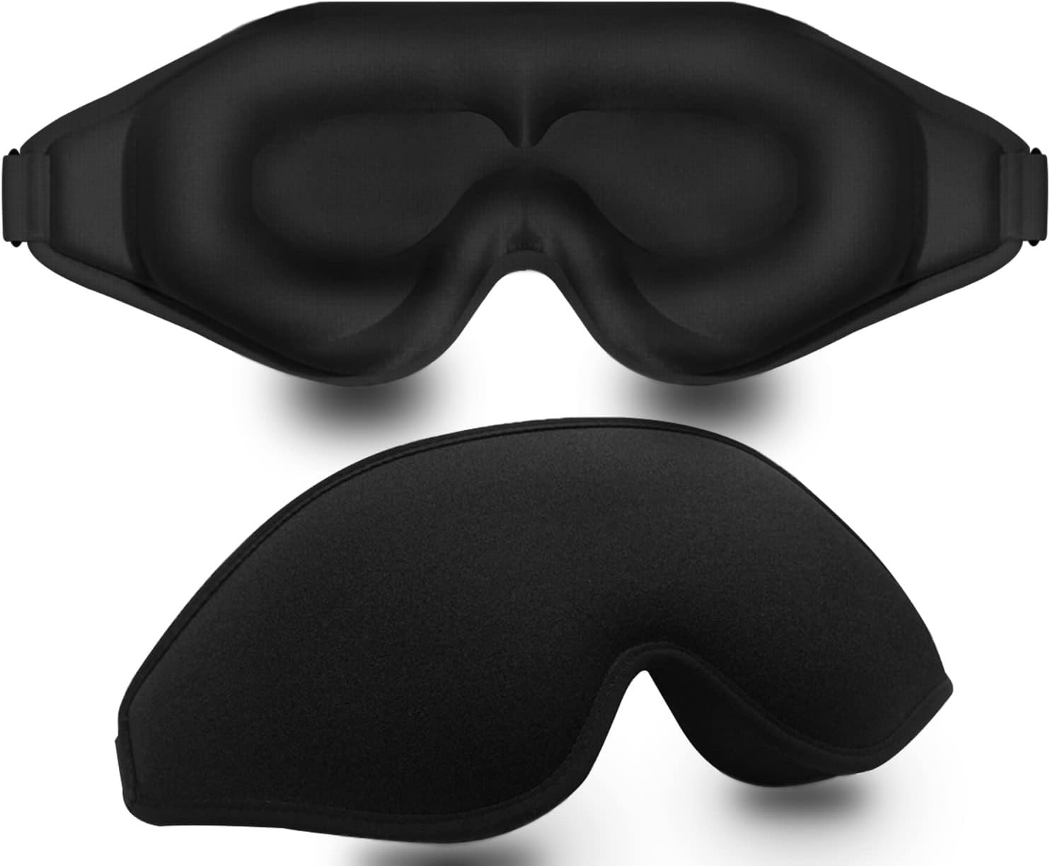 FengXinZi Sleep Mask for Side Sleeper, Blackout Eye Mask for Women Men