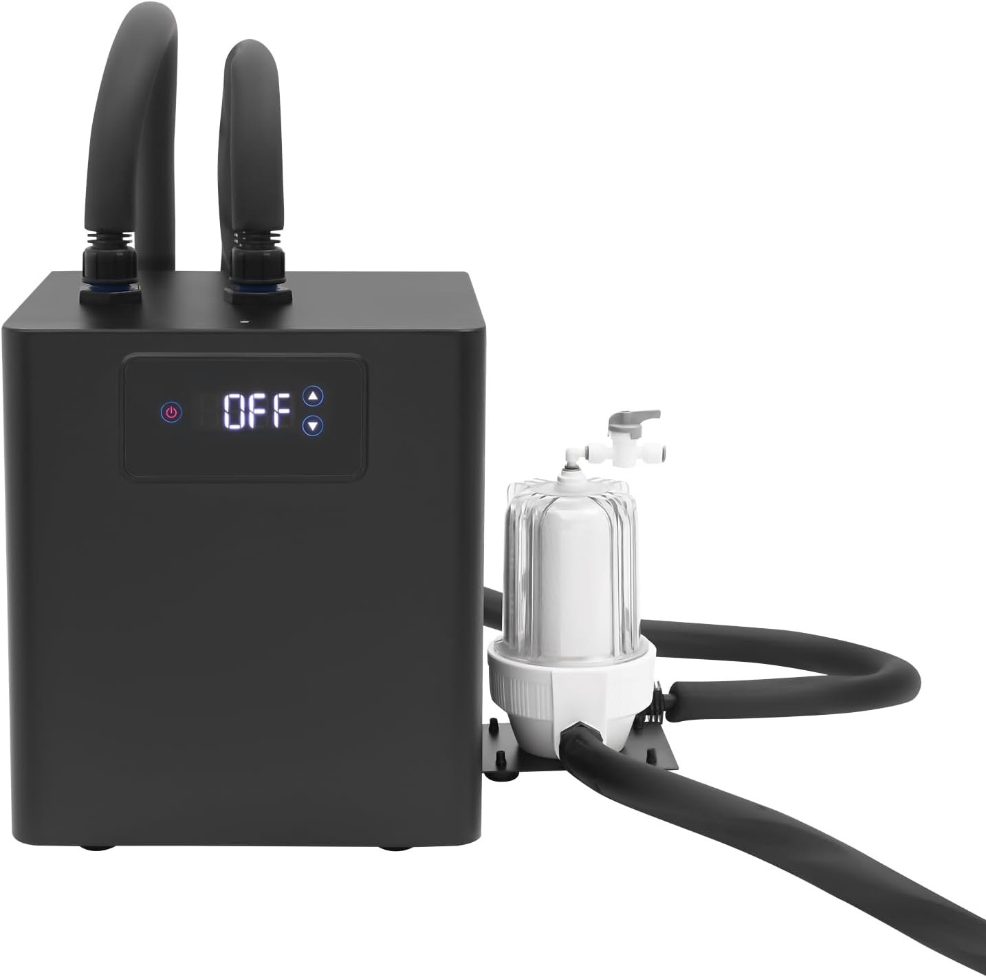 Ice Bath Water Chiller for Cold Plunge Tubs, 1/3 HP, Cold Plunge Chiller, with Submersible Water Pump, External Filter, for Cold Plunge Recovery Ice Bath Tub, 36-122℉ Temperature Adjustment