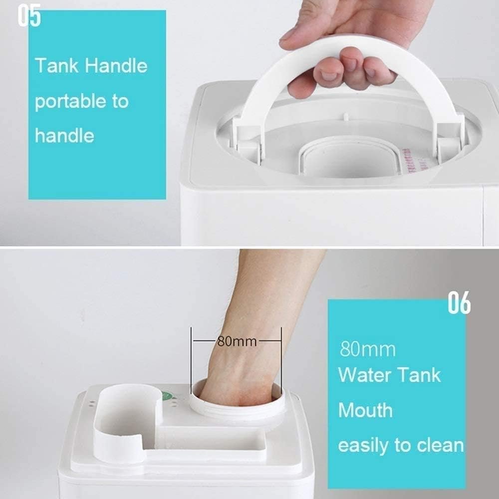 Top Fill Cool Mist Humidifiers for Bedroom – Smart Ultrasonic Humidifier for Home, Baby, Large Room with Auto Shut Off, 11L Easy to Clean Water Tank