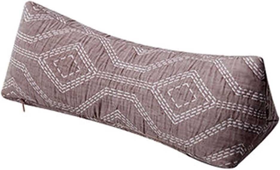 Neck & Cervical Pillows, Buckwheat Pillow Cervical Neck Roll Pillow Buckwheat Hulls Filling Cooling Round Pillows Lunch Break Buckwheat Pillow Office Waist Support Organic Buckwheat Pillow ( Color : B