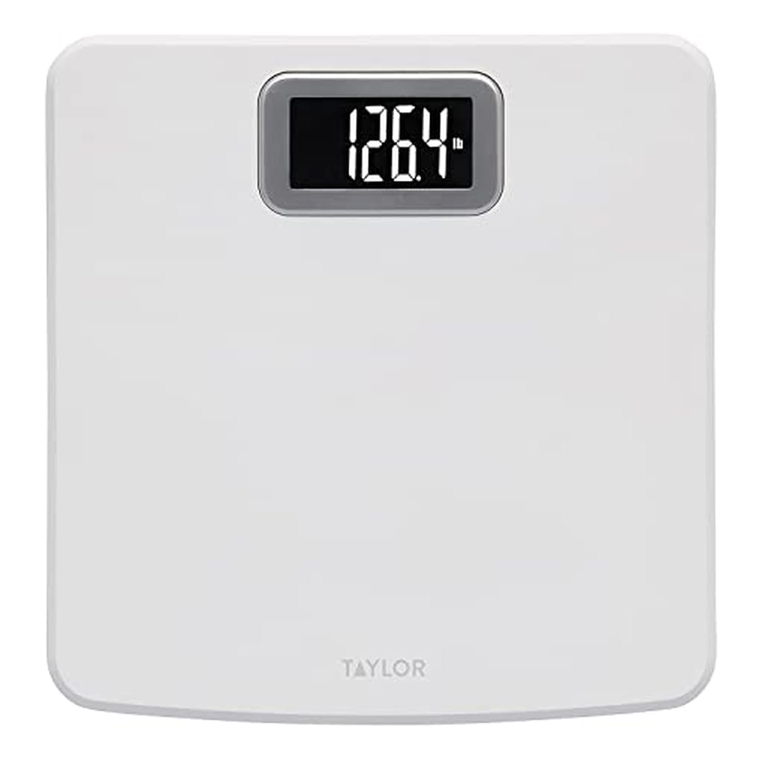 Taylor Digital Body Scale for Body Weight, 400 lb Capacity, White
