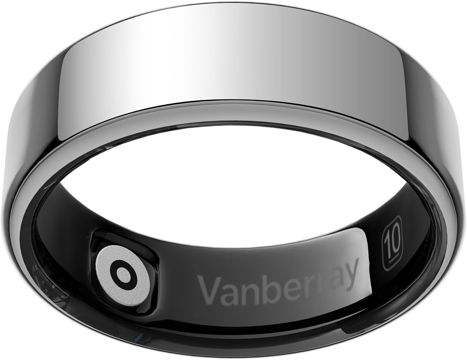 2026 Smart Ring For Women & Men, Sleep Health Fitness Tracker, Silver 6