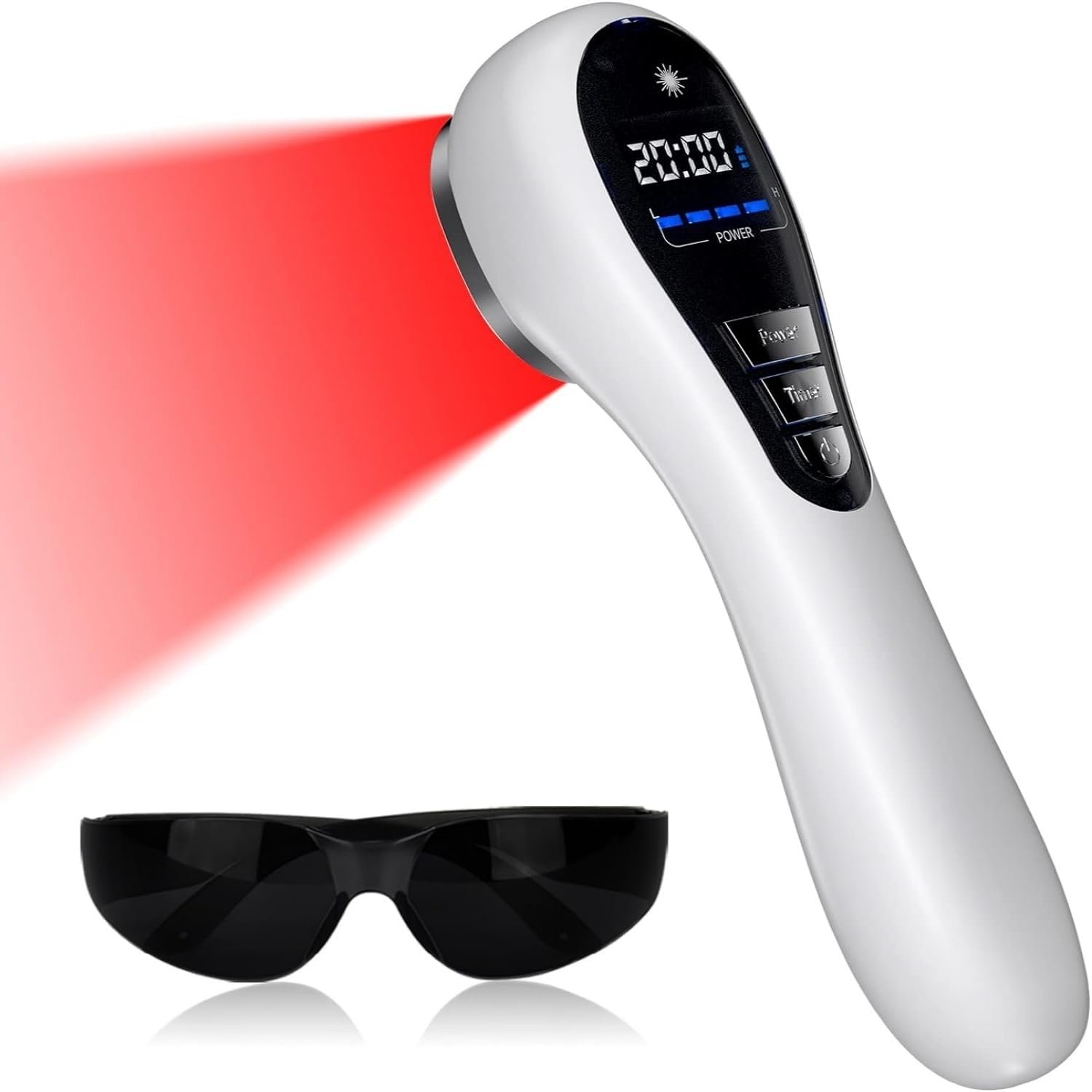 Handheld Red Light Device, Red Light Wand for Body Targets Joint