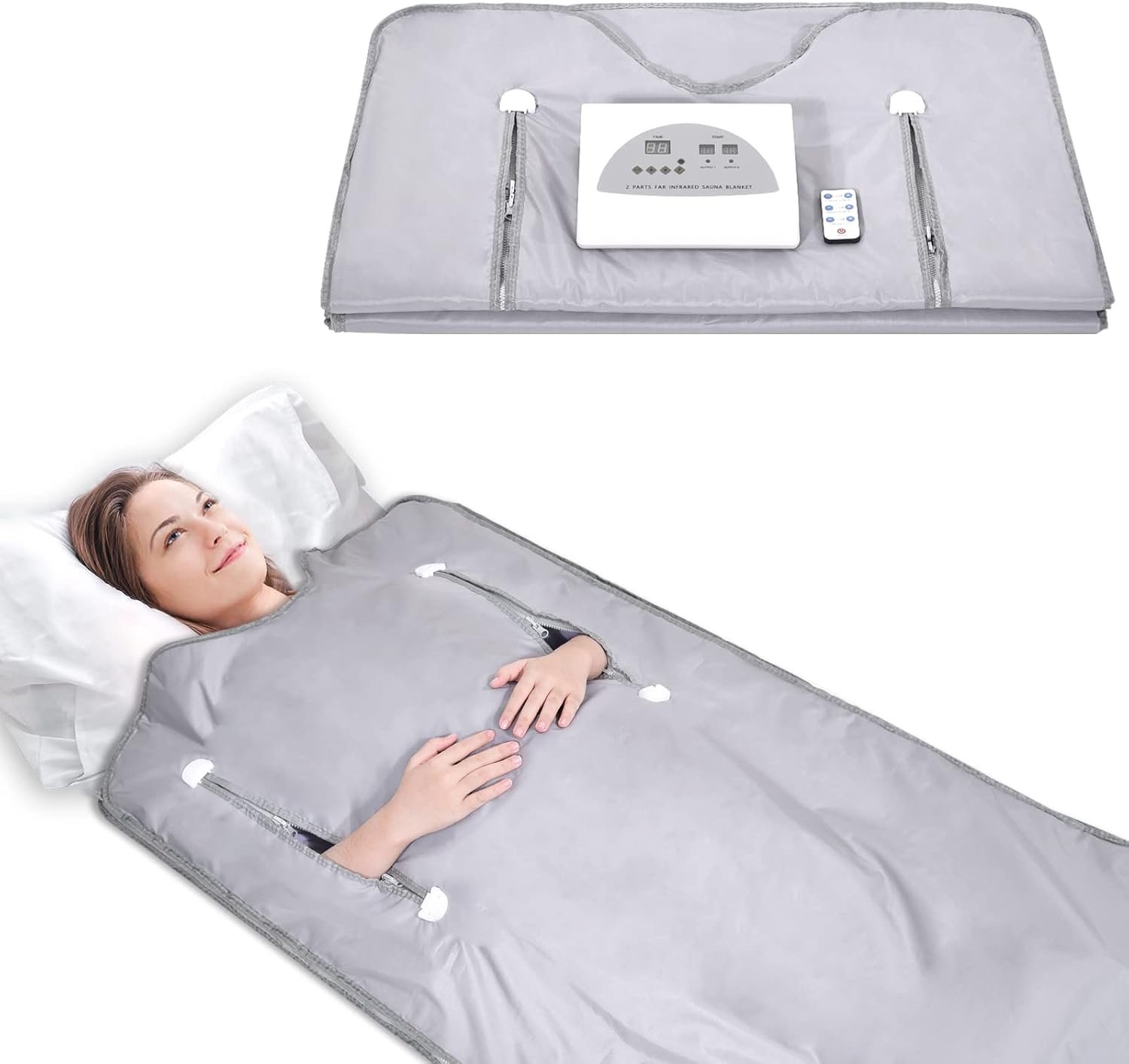 Infrared Sauna Blanket for Fitness and Detox Anti Aging Length 71″