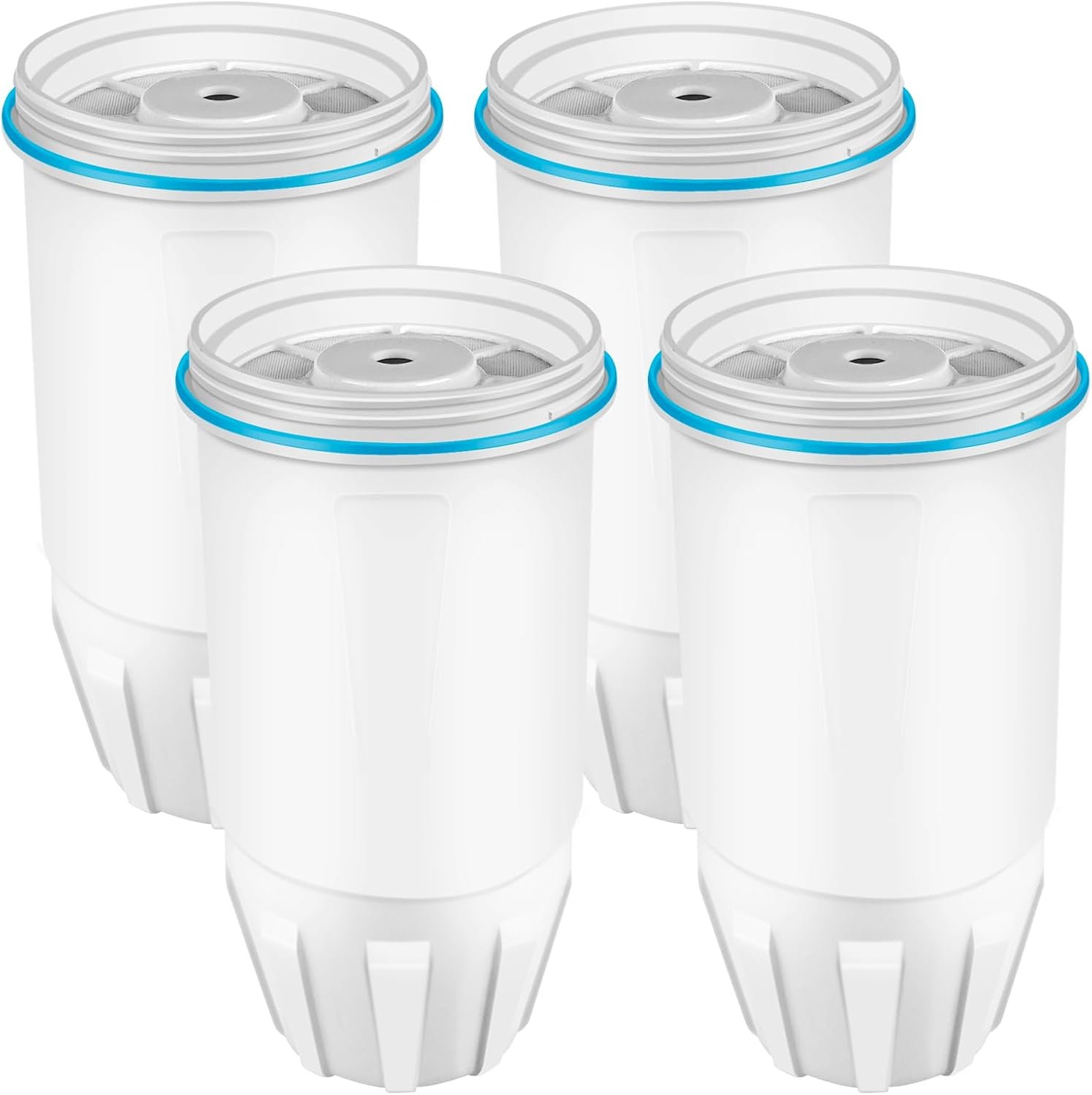 Water Filter Replacement for Zero Water Pitcher, 5-Stage 0-TDS, 4-Pack
