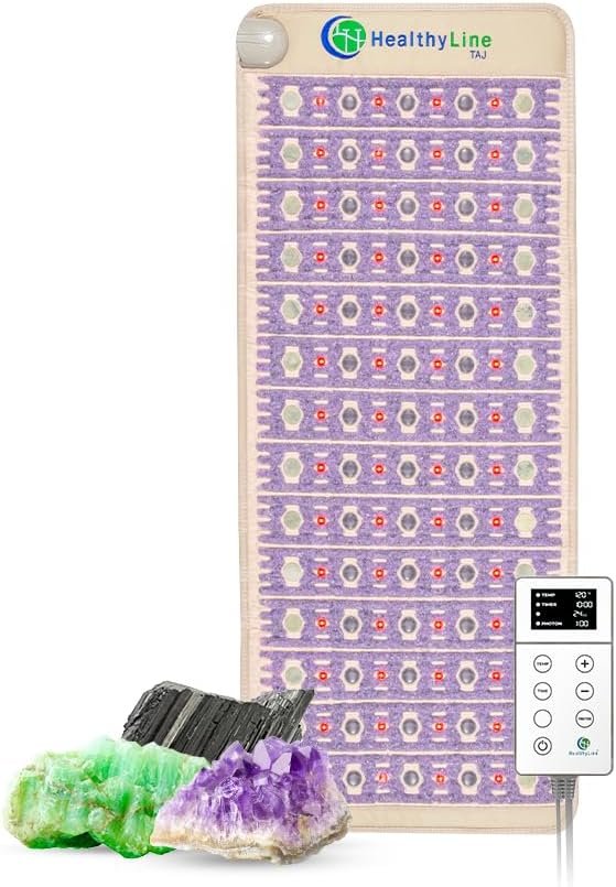 HealthyLine TAJ РЕМF Far Infrared Heating Mat, Full Body, 60 x 24