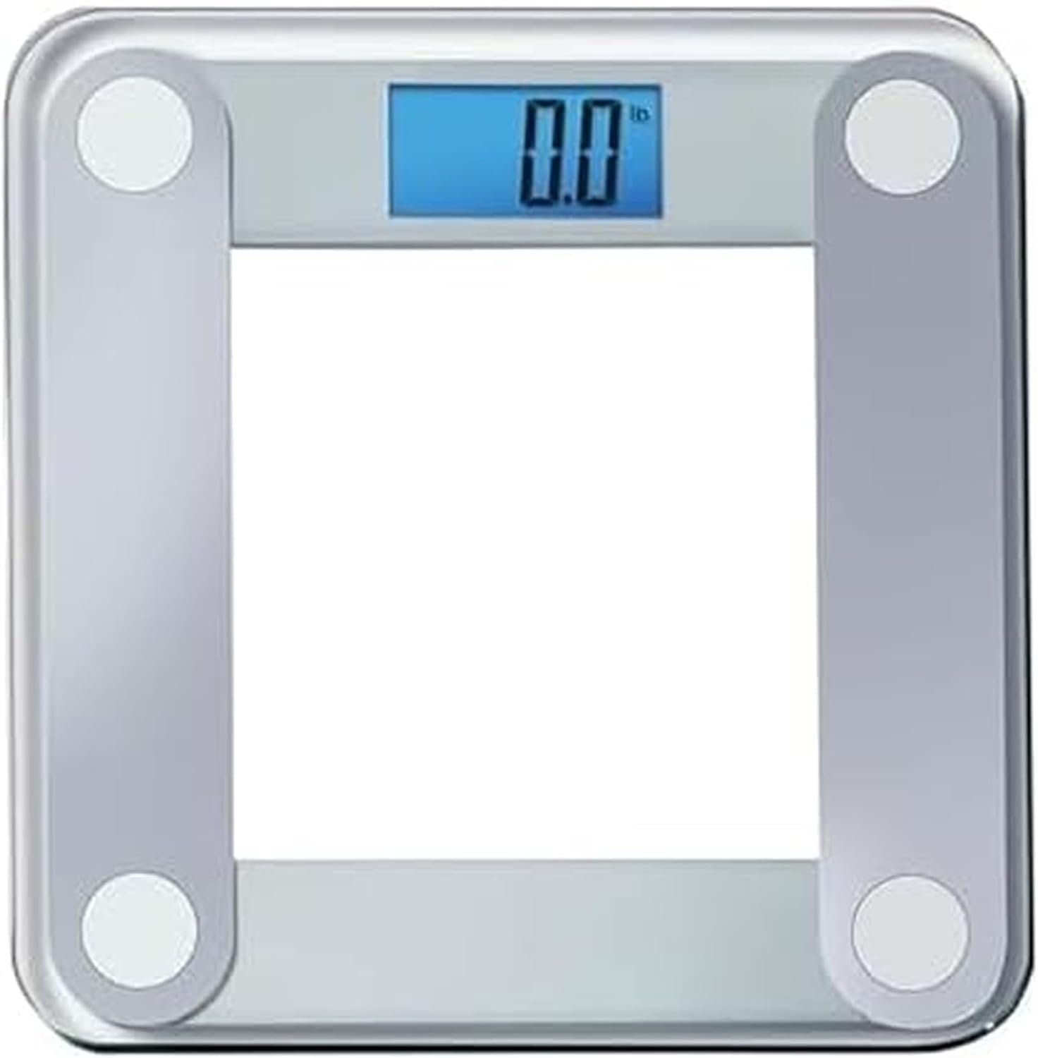 Eat Smart Digital Bathroom Scale, Weight Tracking, Grey