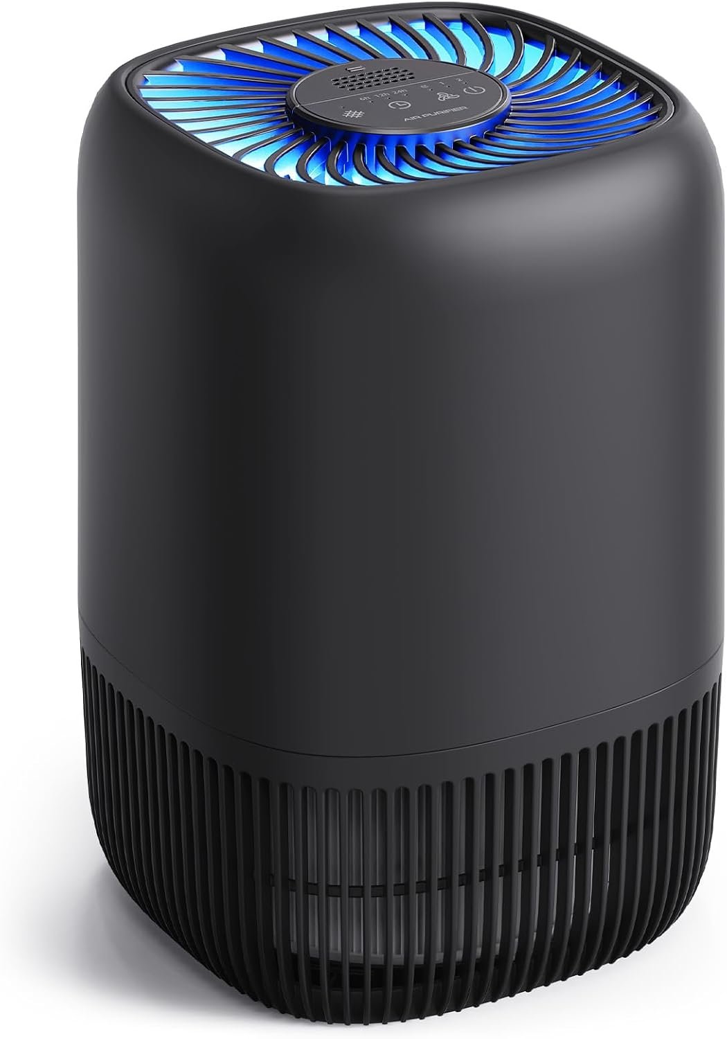 VOOPNU Air Purifiers for Bedroom, High Efficiency Filter, 1076 Ft², Black