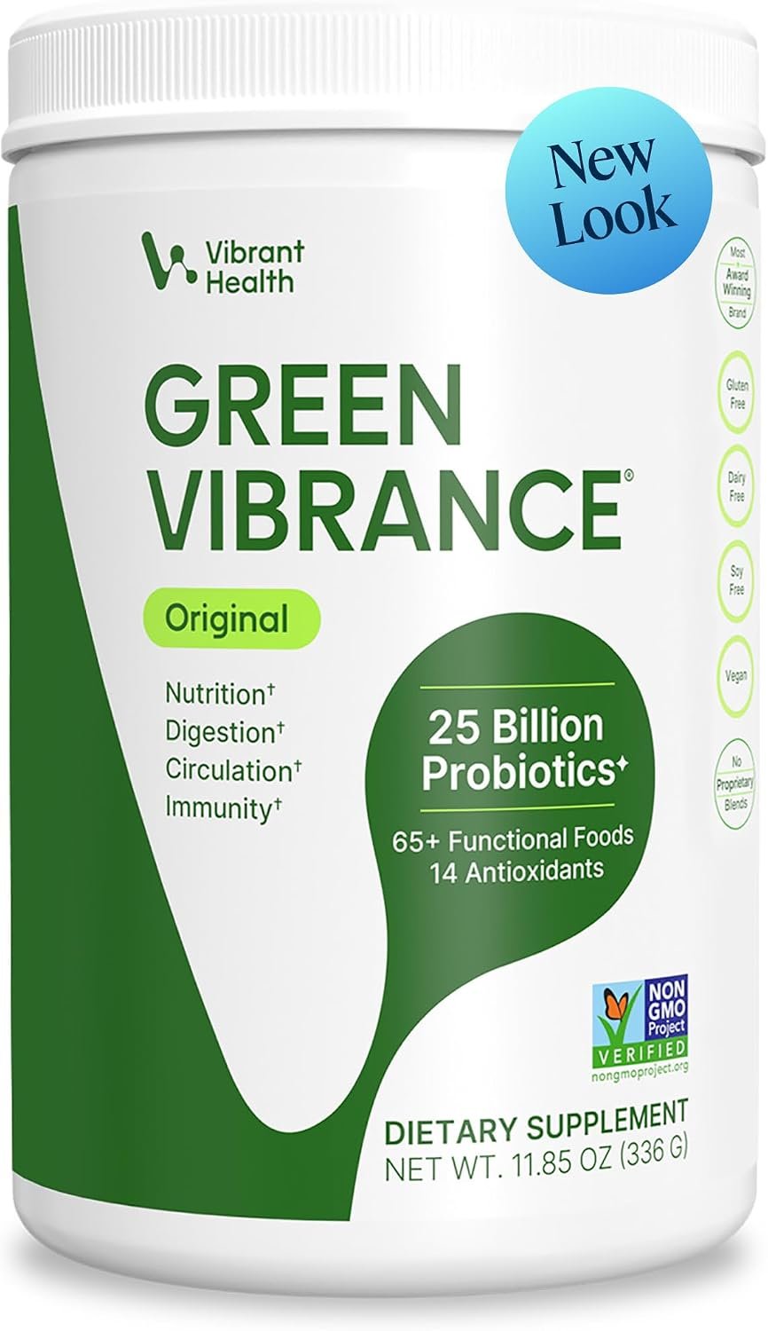 Vibrant Health Green Vibrance Superfood Powder, 30 Servings