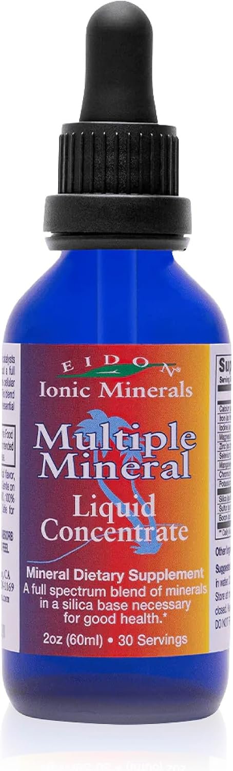 Eidon Ionic Minerals – Multiple Minerals Supplement, for Men & Women – 2 oz