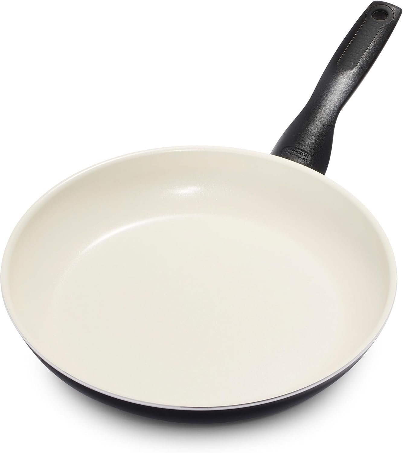 GreenPan Rio 10″ Frying Pan Skillet, PFAS-Free Ceramic Nonstick, Black