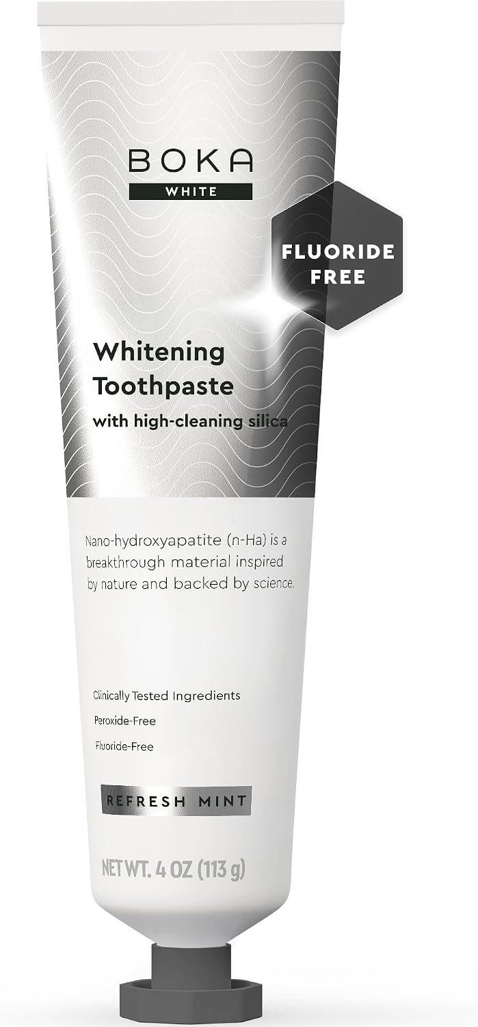 Boka Toothpaste – Nano Hydroxyapatite Toothpaste, Fluoride Free Toothpaste