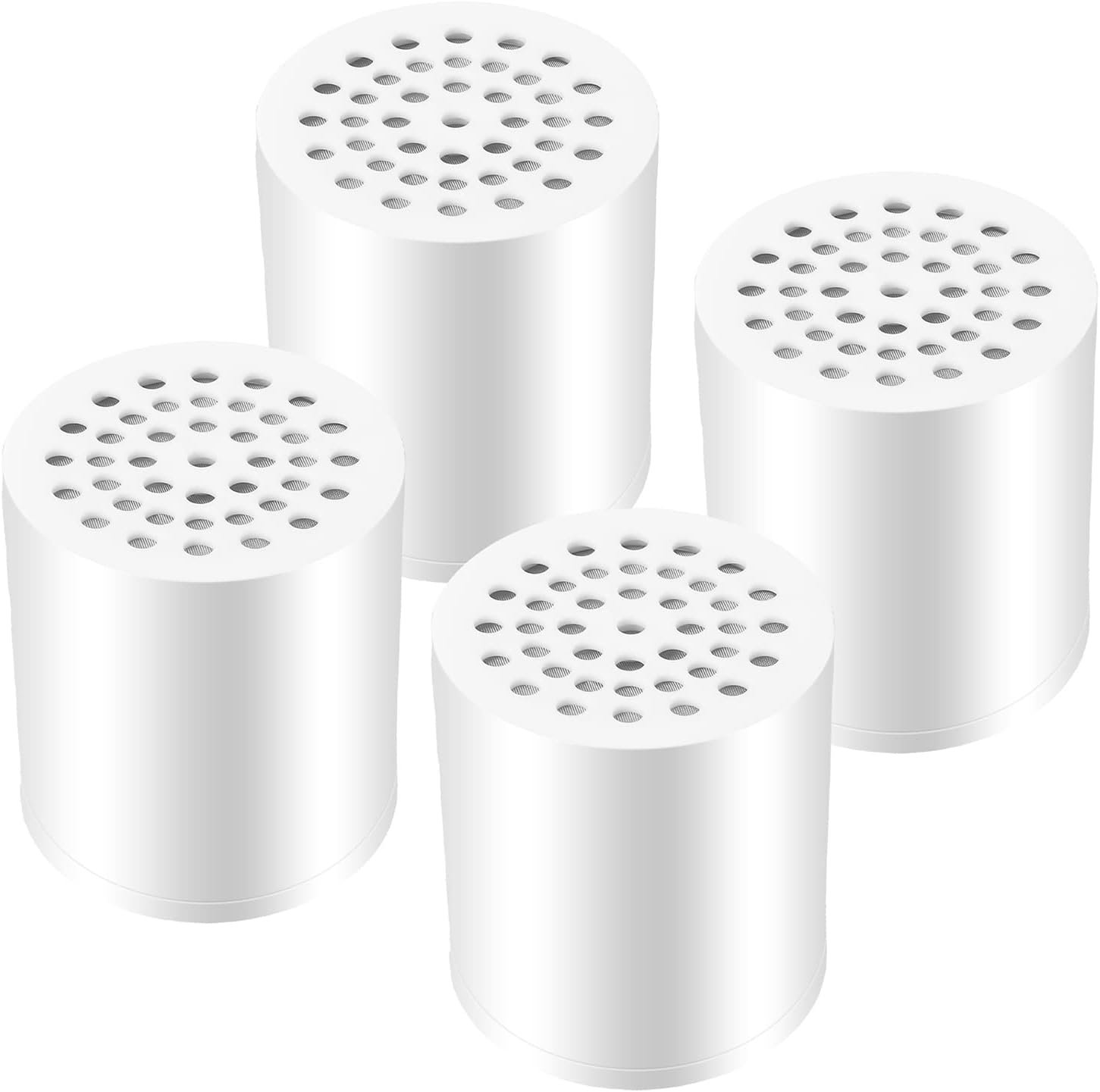 Laicky 4 Pack 20 Stage Shower Filter Replacement Cartridge for Hard Water