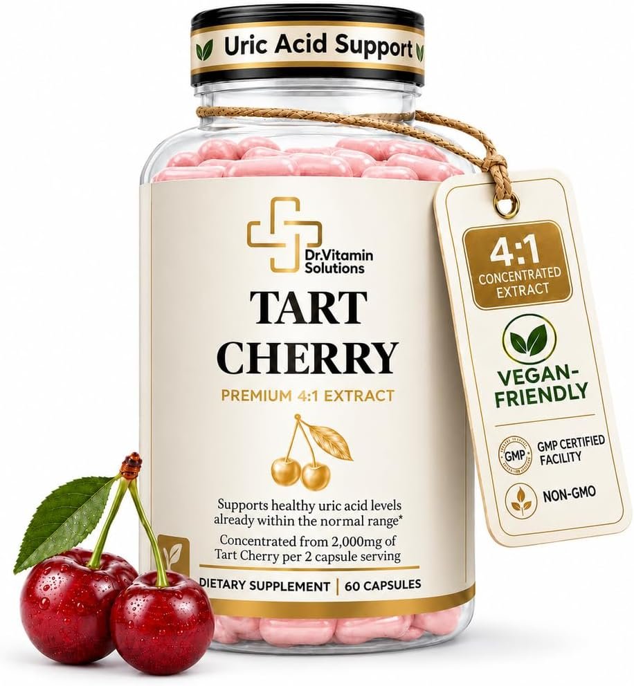Tart Cherry Extract Supplement 2000 mg – Joint, Sleep Support