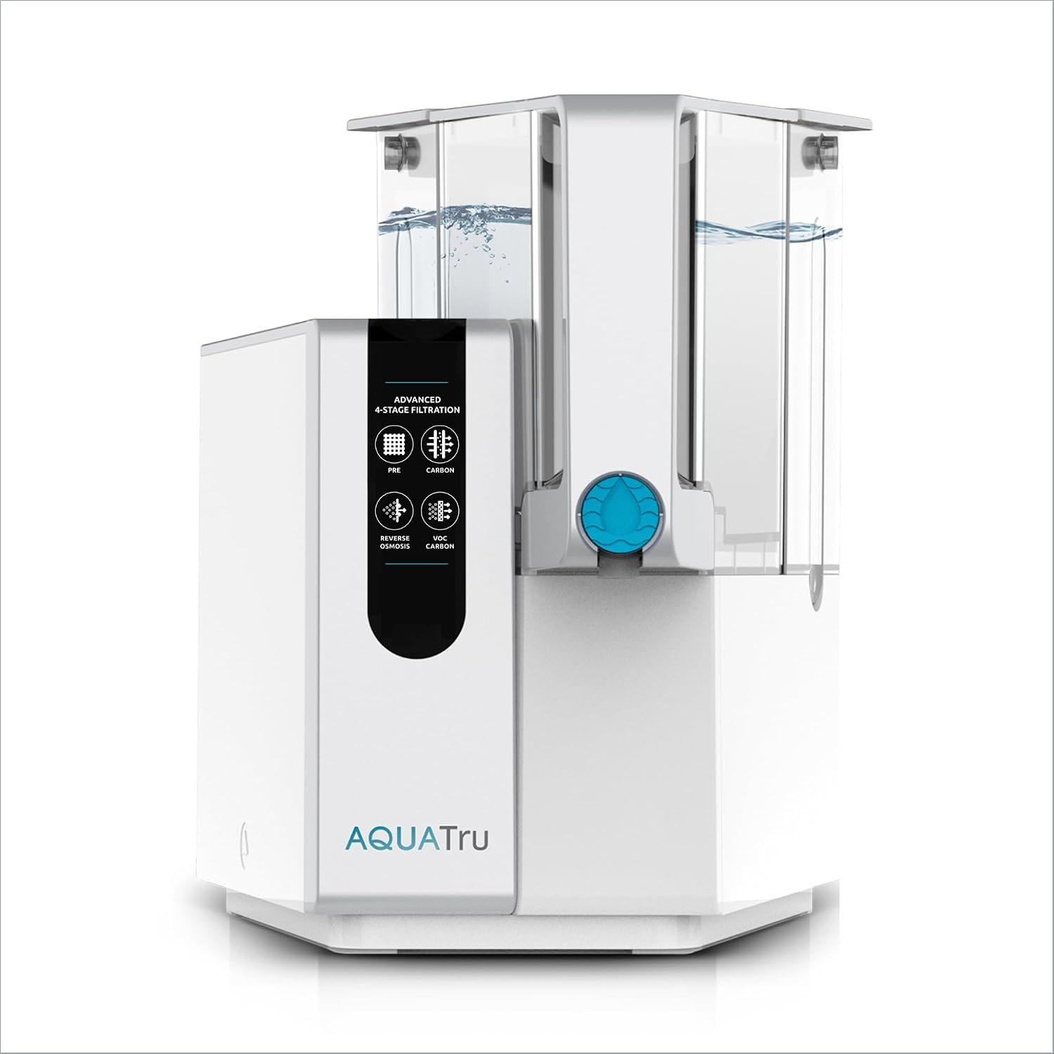 AquaTru Water Purification Unit – Certified NSF/ANSI Standards, Removes 84 Contaminants, No Plumbing Required, Cost-Effective, Environmentally Friendly