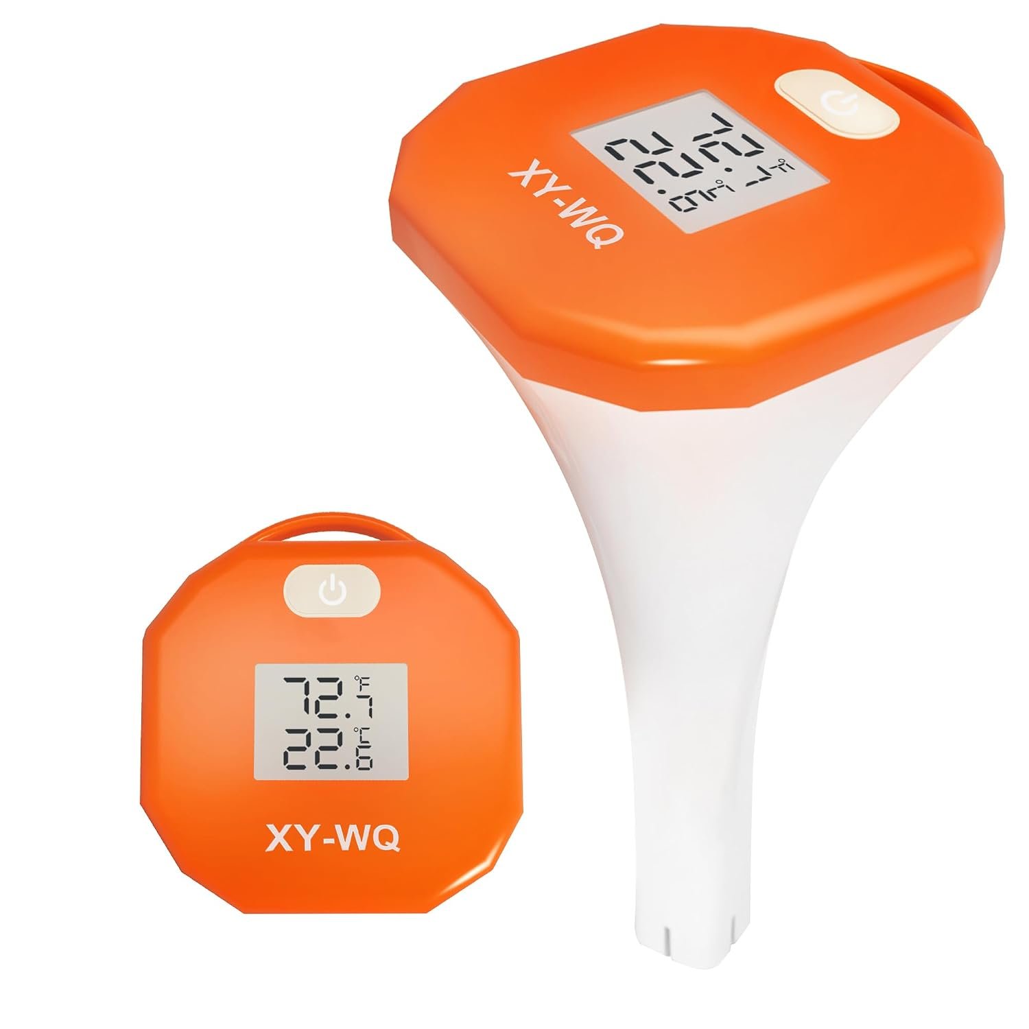 XY-WQ Digital Pool Thermometer, Easy-to-Read, Large LCD, IPX8