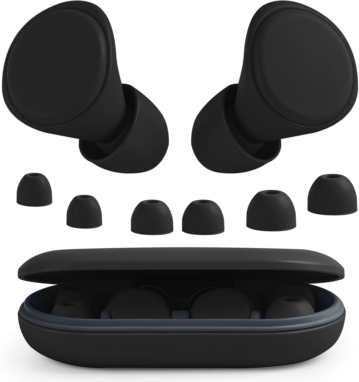 Ear Plugs for Sleeping, 36dB Noise Canceling, Concerts Ear Plugs for Noise Reduction, Soft and Reusable, Available in 3 Sizes (S/M/L), Sleeping Ear Plugs for Concerts, Work, Travel, Snoring, Studying