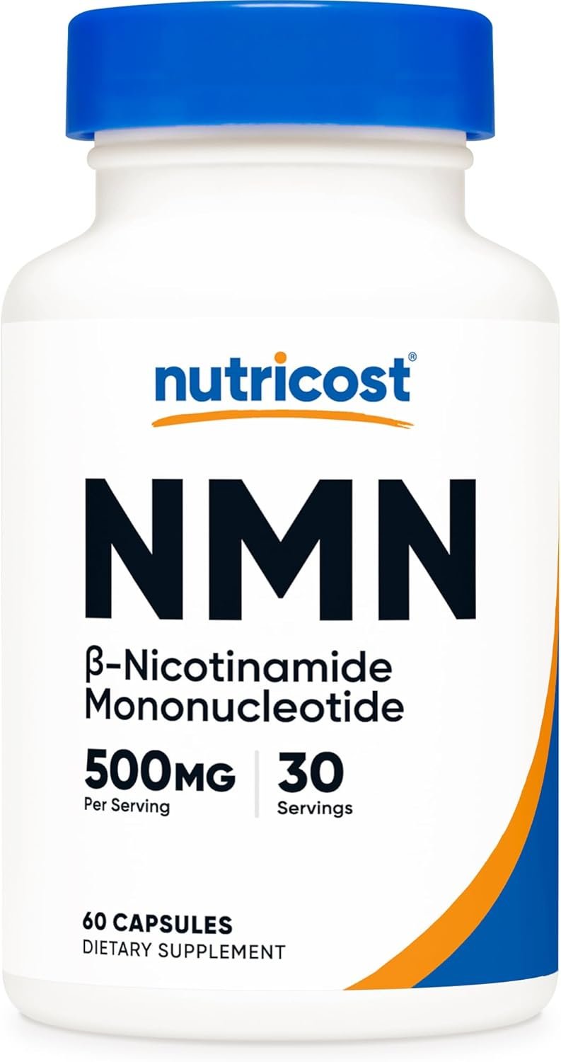 Nutricost NMN (Nicotinamide Mononucleotide) 500mg, 60 Capsules