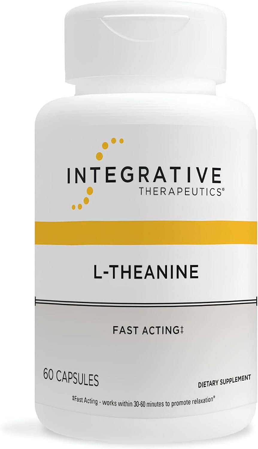 Integrative Therapeutics L-Theanine, Stress Support Supplement*, 60 Count
