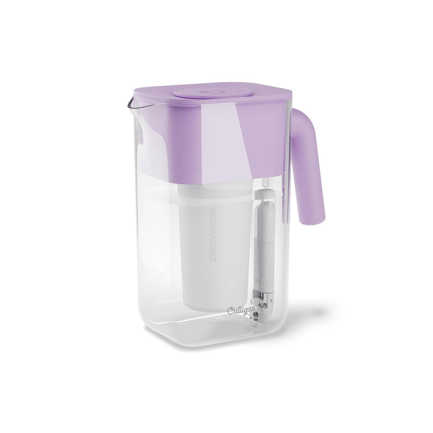 Culligan ZeroWater 10-Cup Pitcher Water Filter Removes PFAS, Lilac