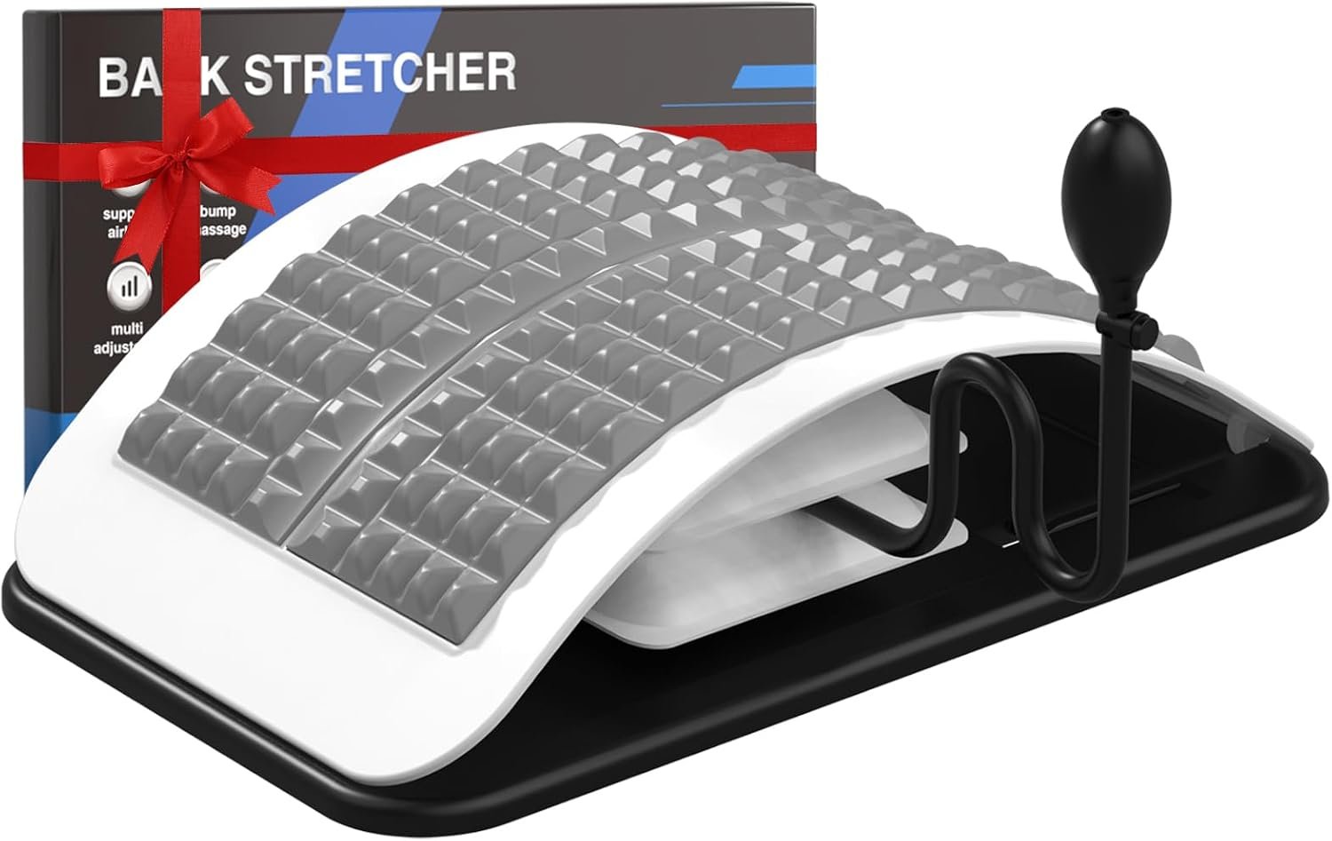 Docemel for Lower Back Pain Relief,Adjustable Inversion6161616161 Lumbar Traction Device,Lumbar Support