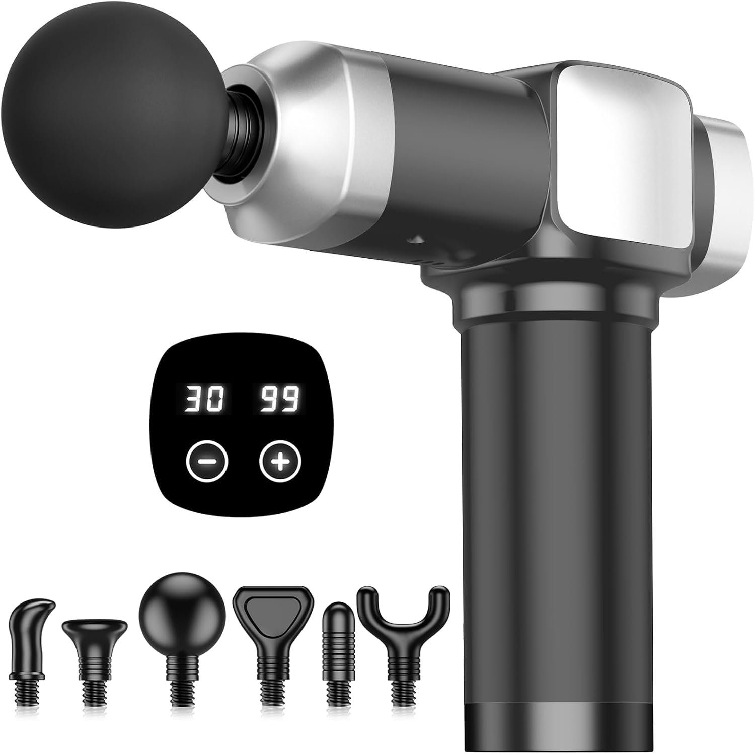 Massage Gun Deep Tissue, Handheld Percussion Muscle Massager for Back