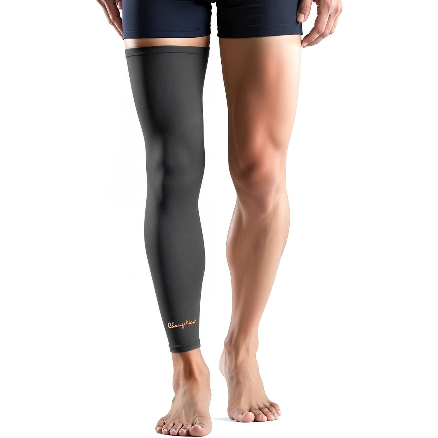 Copper Leg Compression Sleeve Ultra Breathable Full Leg Compression Sleeve