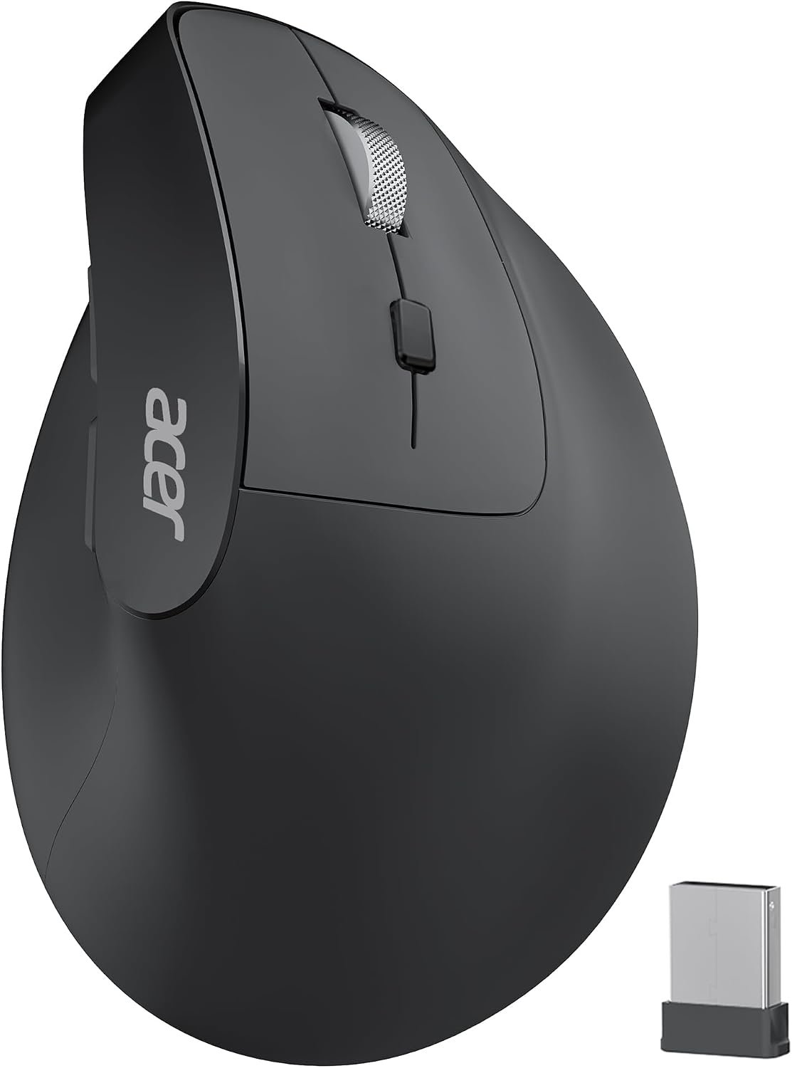 Acer Ergonomic Mouse Wireless, Adjustable DPI Vertical Mouse for Laptop