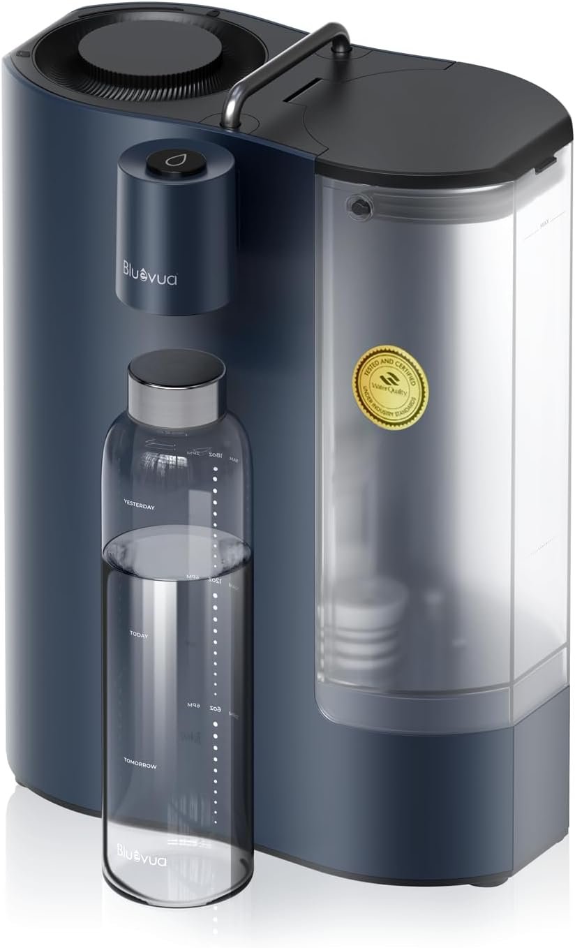 Bluevua RO100ROPOT-Travel Reverse Osmosis Countertop Water Filter
