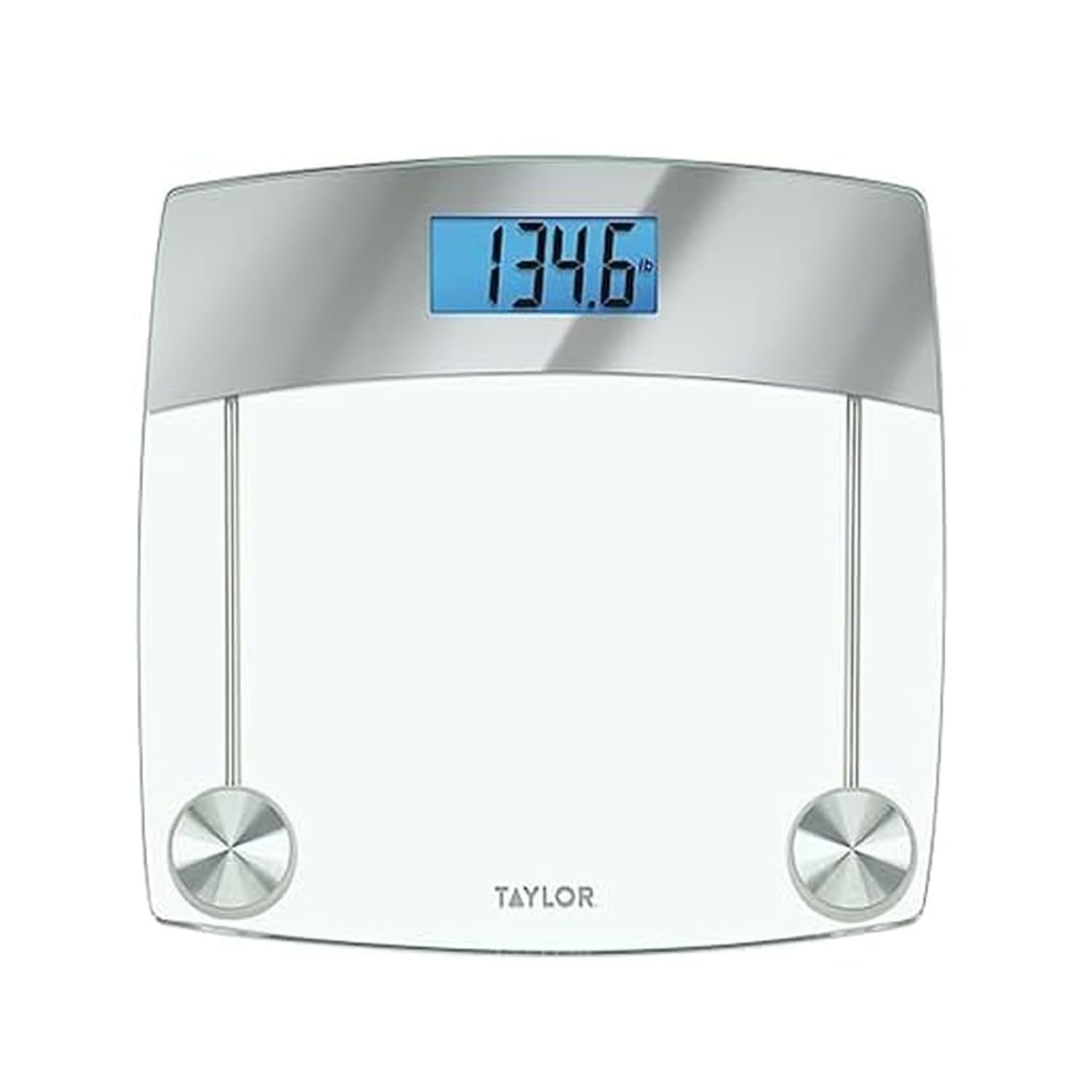 Taylor Digital Scale for Body Weight, 440 lbs, Stainless Steel Accents