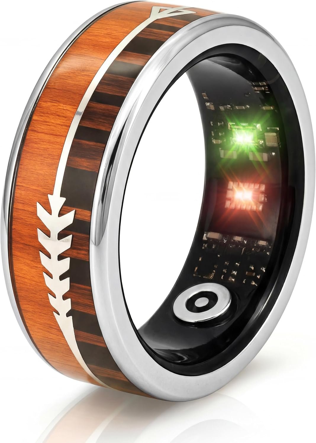 Smart Ring–Fitness&Health Tracker,Heart Rate,SpO2,Sleep,No Sub,IP68