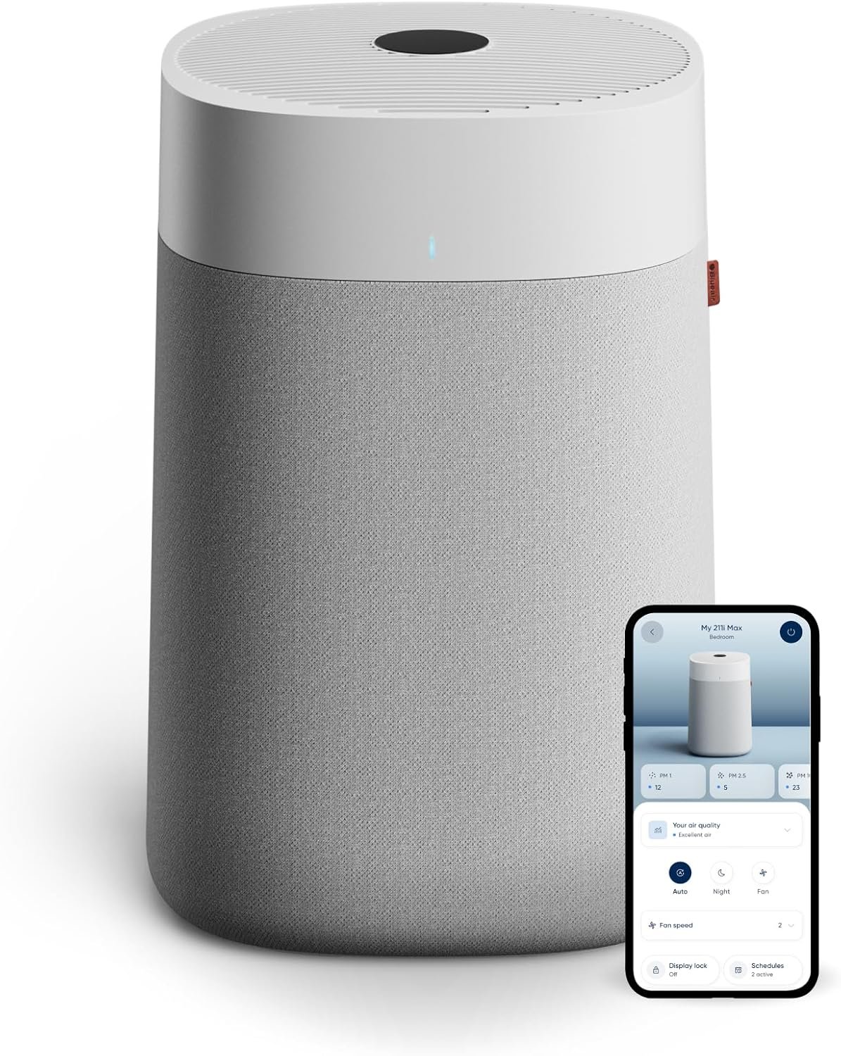 BLUEAIR Air Purifiers for Home Large Room up to 3,235 Ft², Blue 211i Max