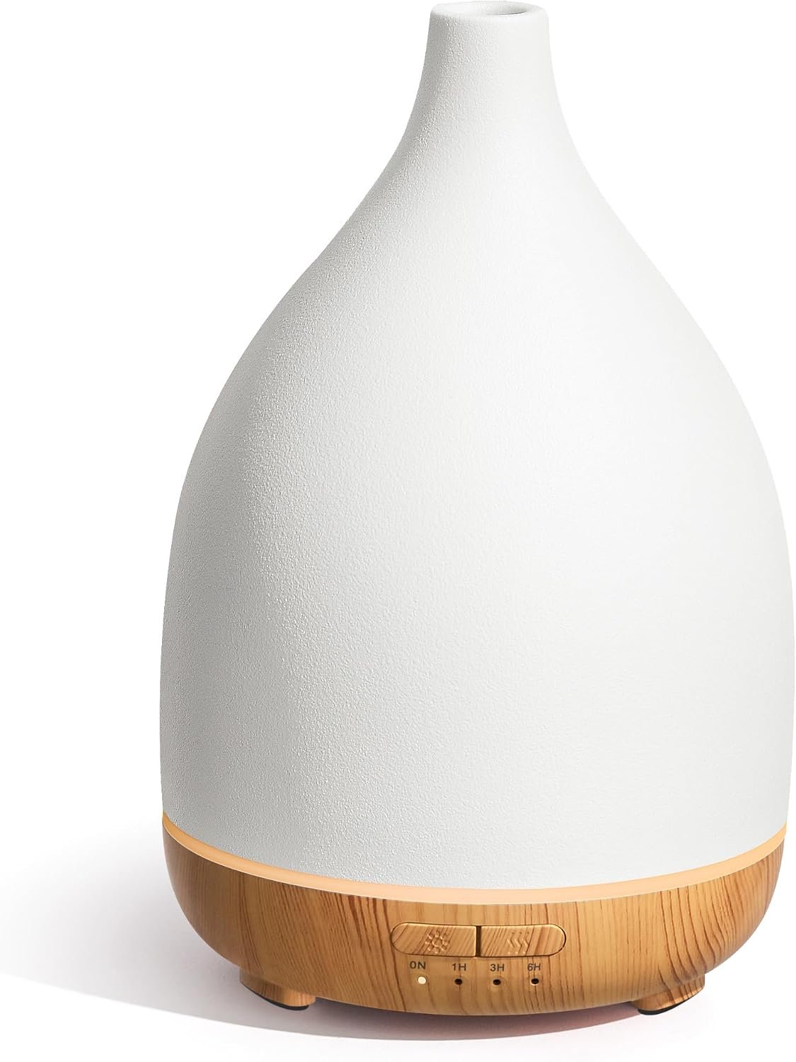 InnoGear 300ml Ceramic Essential Oil Diffuser, Diffusers for Home, Yellow