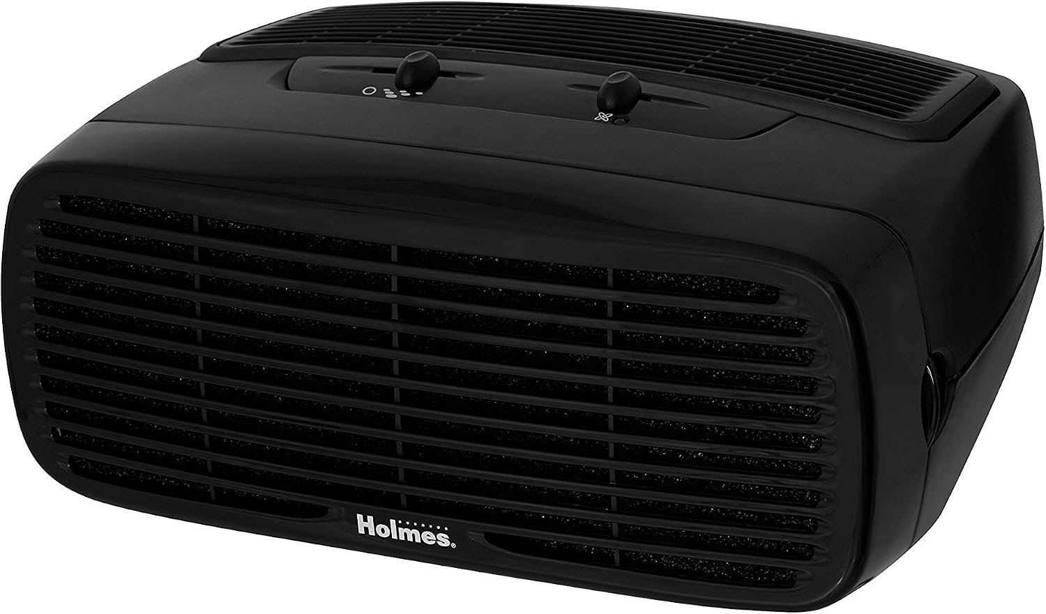 Holmes Desktop HEPA Type Air Purifier with Optional Ionizer | Small Air Purifier | Air Cleaner Purifier (HAP242B-U)