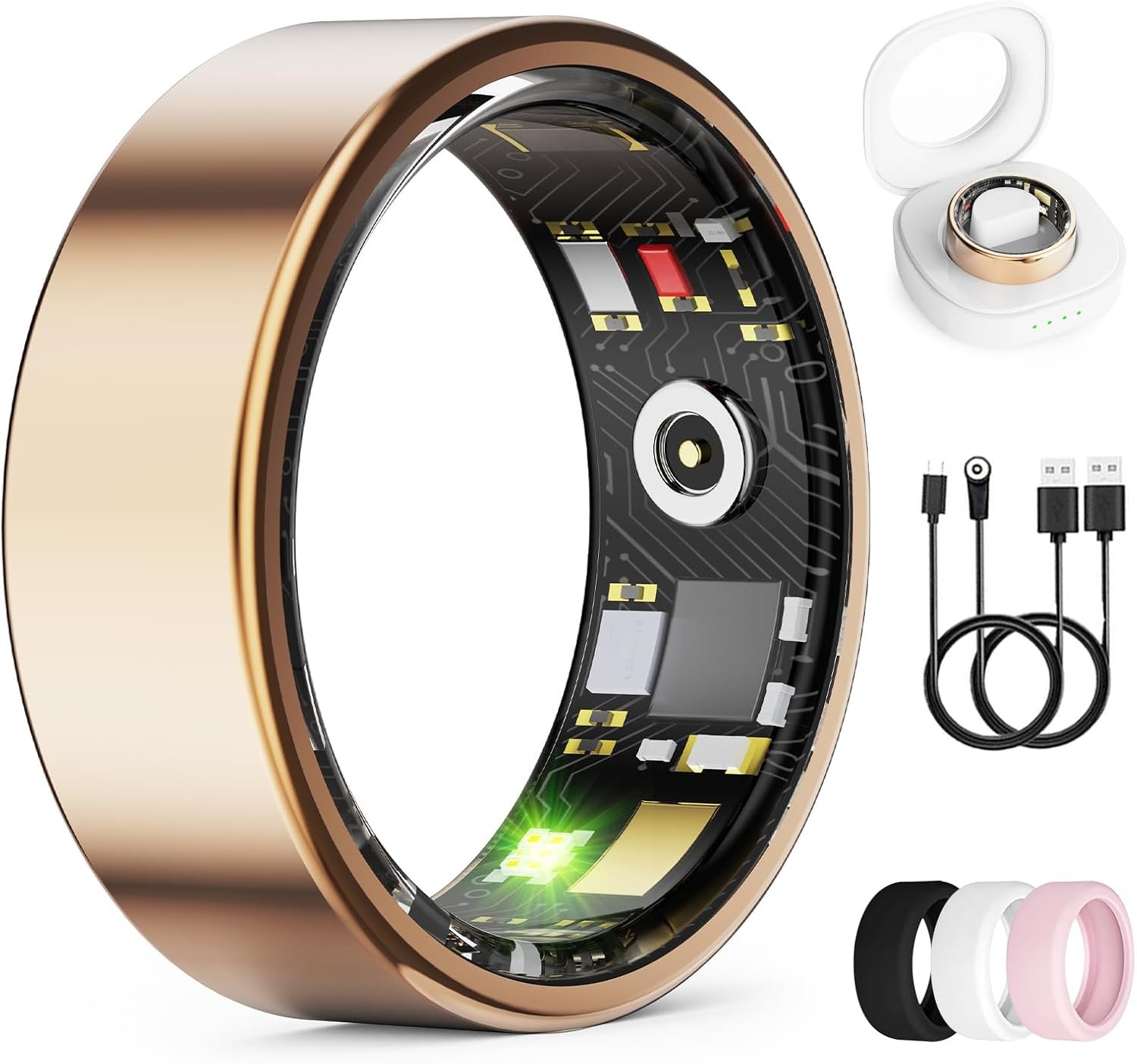 Smart Ring for Women & Men, Health Tracker Ring, Fitness Tracker Ring
