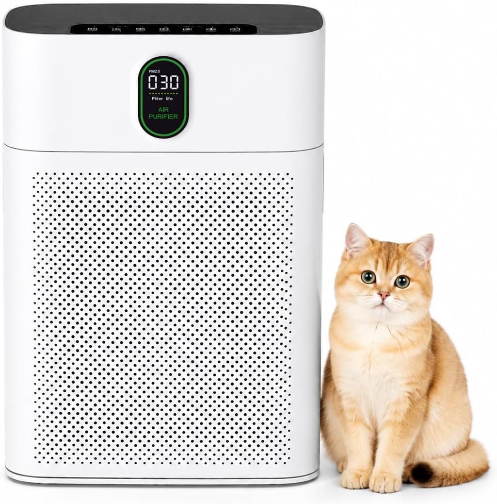 Air Purifiers for Large Room up to 3000 Sq Ft, Dual-Side Air Intake, HY4866