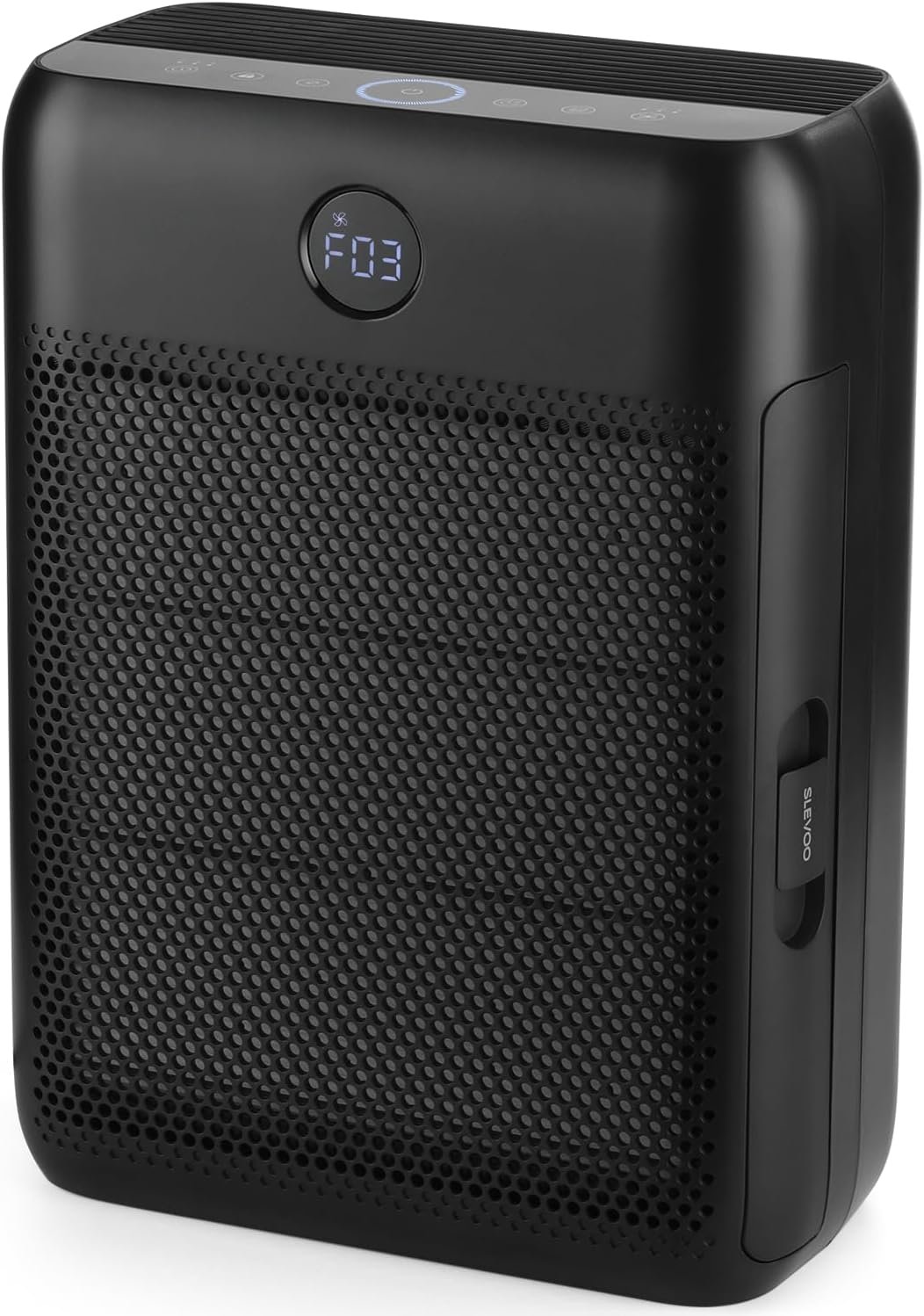 Slevoo Air Purifier for Home Large Room, H13 True HEPA Filter Air Purifiers & 3 × pre-filters for Bedroom,Office,Living Room,Covers Up to 1991.3 ft²,CADR 326m³/h (Black)