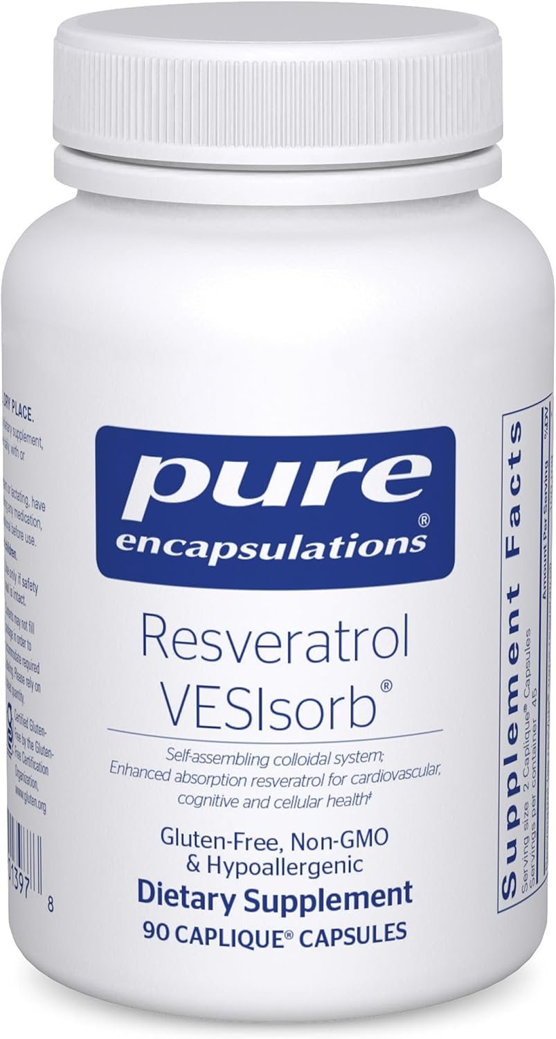 Pure Encapsulations Resveratrol VES-Sorb, 90 Capsules