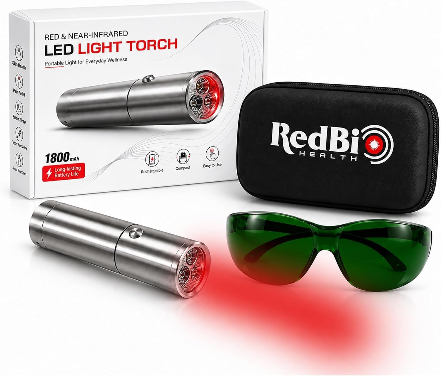 Red Light Therapy Torch Wand for Body