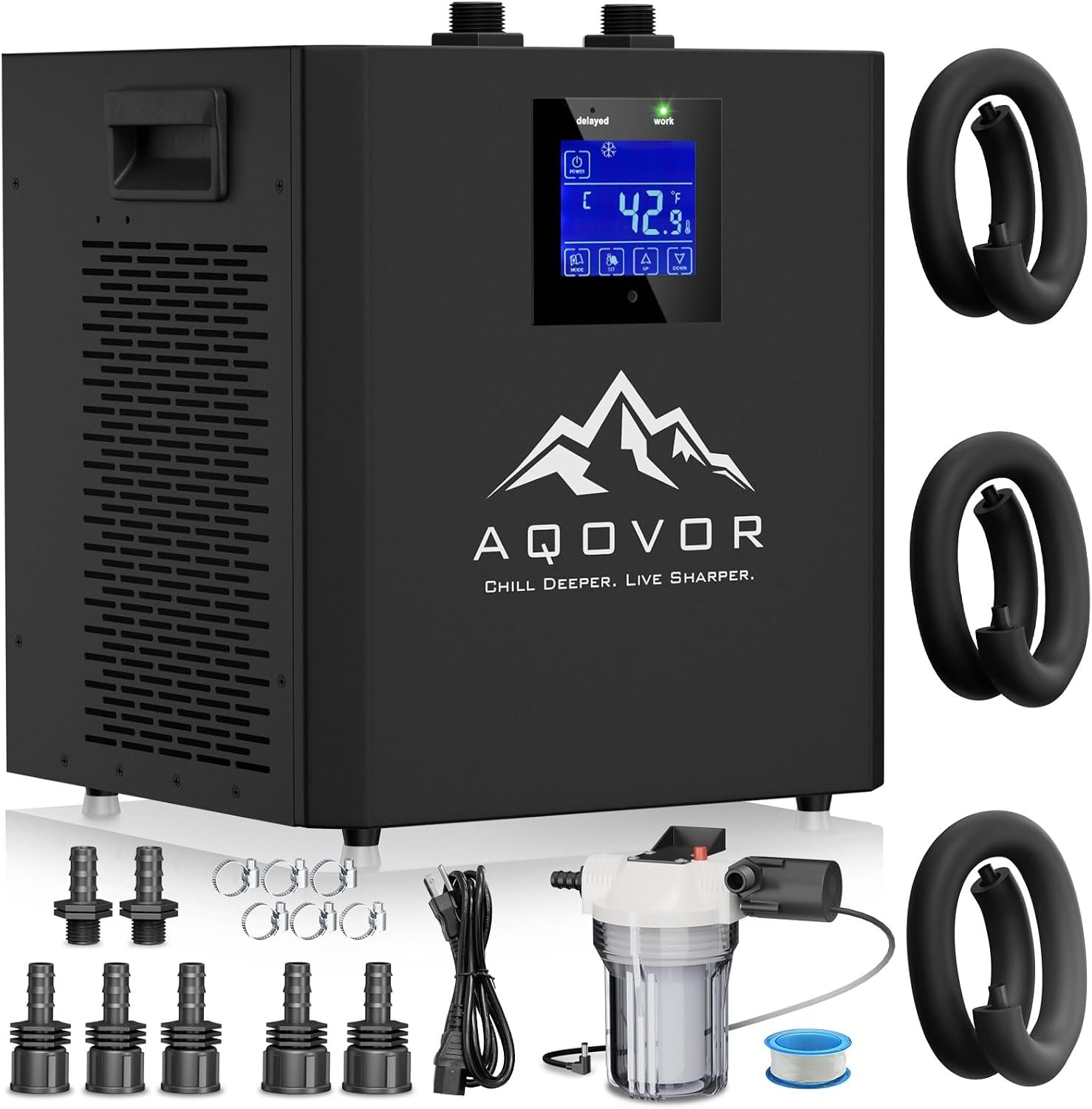 1/3 Hp Cold Plunge Chiller for Cold Therapy Recovery