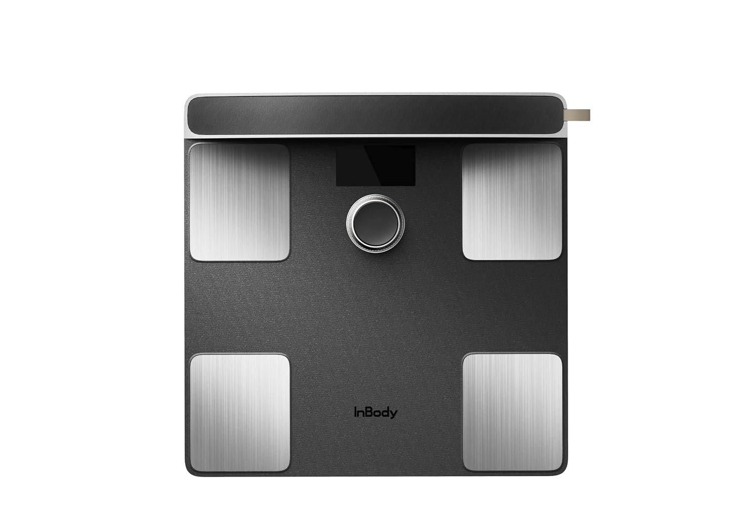 InBody Dial H40 Smart Scale | Body Composition Scale with BMI, Body Fat, Muscle Mass | Wi-Fi and Bluetooth Connectivity on InBody App (Black)