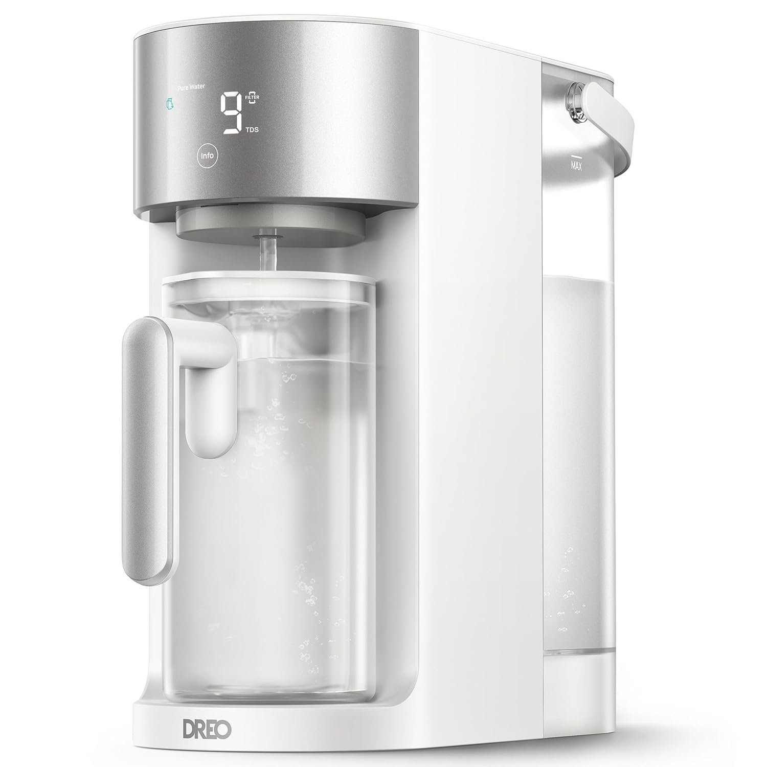 DREO Reverse Osmosis Water Filter System Countertop, RO Water Filter 112 3L