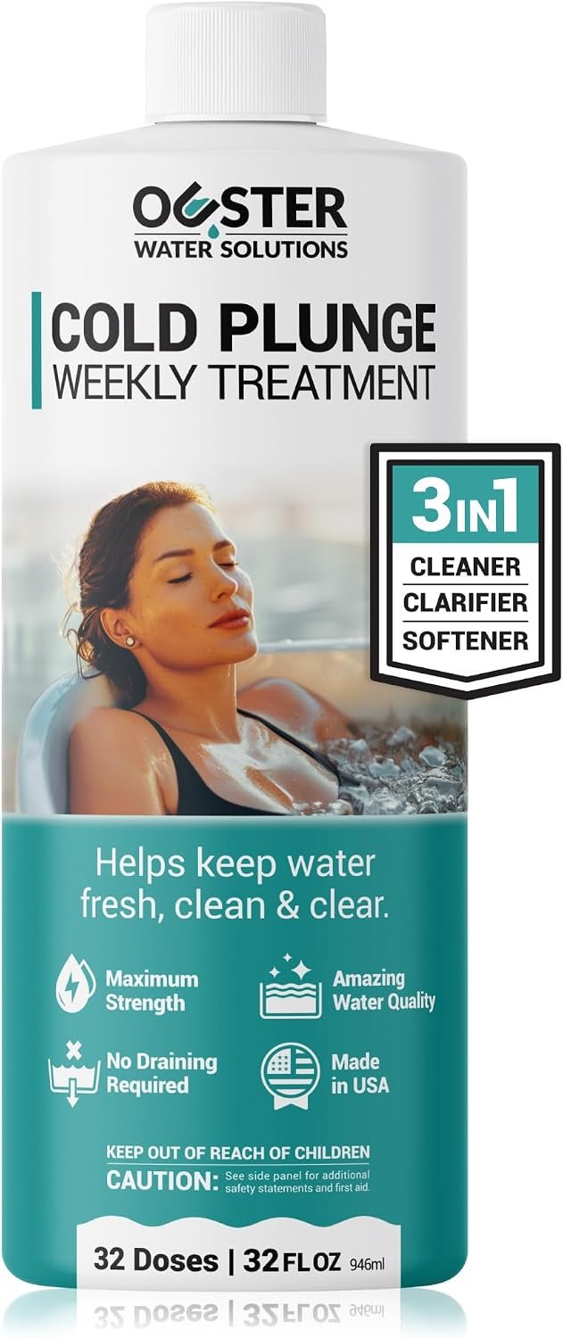 Ouster 3in1 Cold Plunge Water Treatment, Weekly Cleaner, 32oz