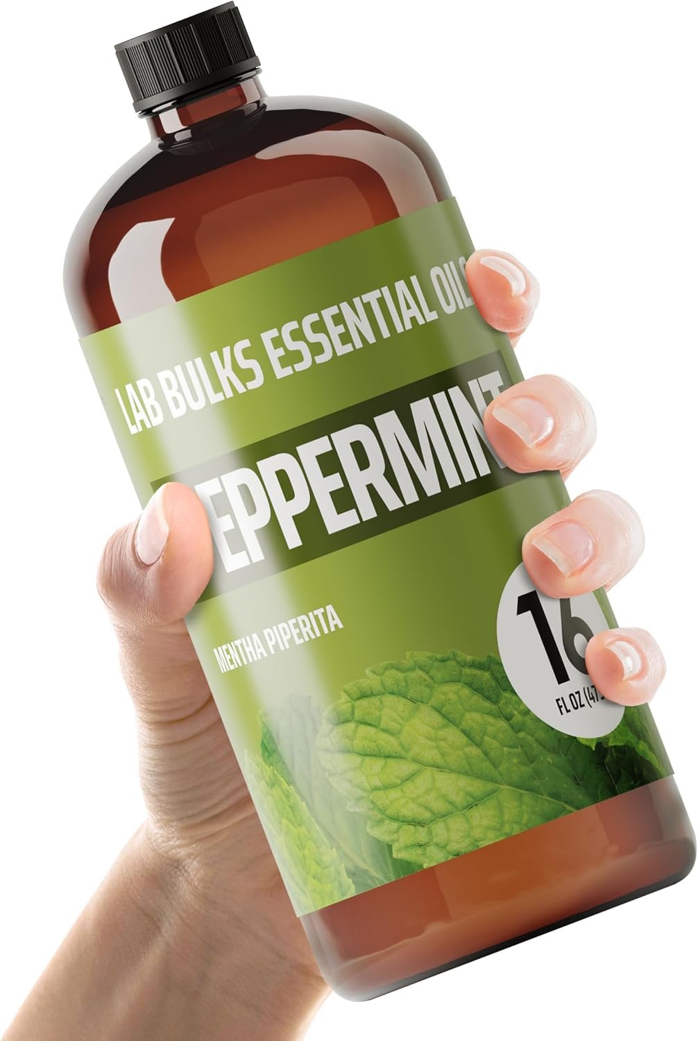 Lab Bulks Essential Oil Peppermint 16 oz Essential Oil