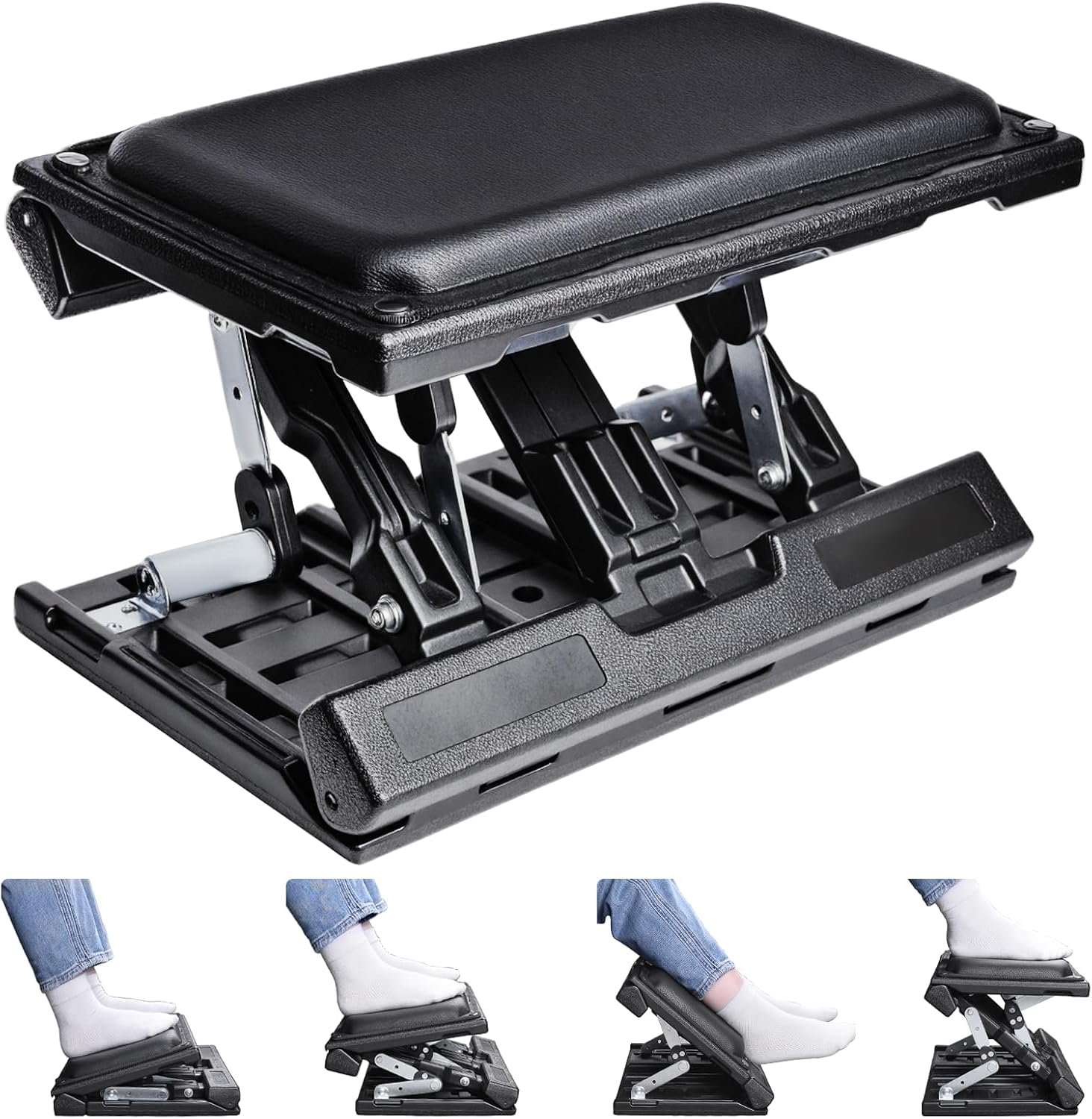 Adjustable Foot Rest Under Desk for Office,Home, Gaming & Study