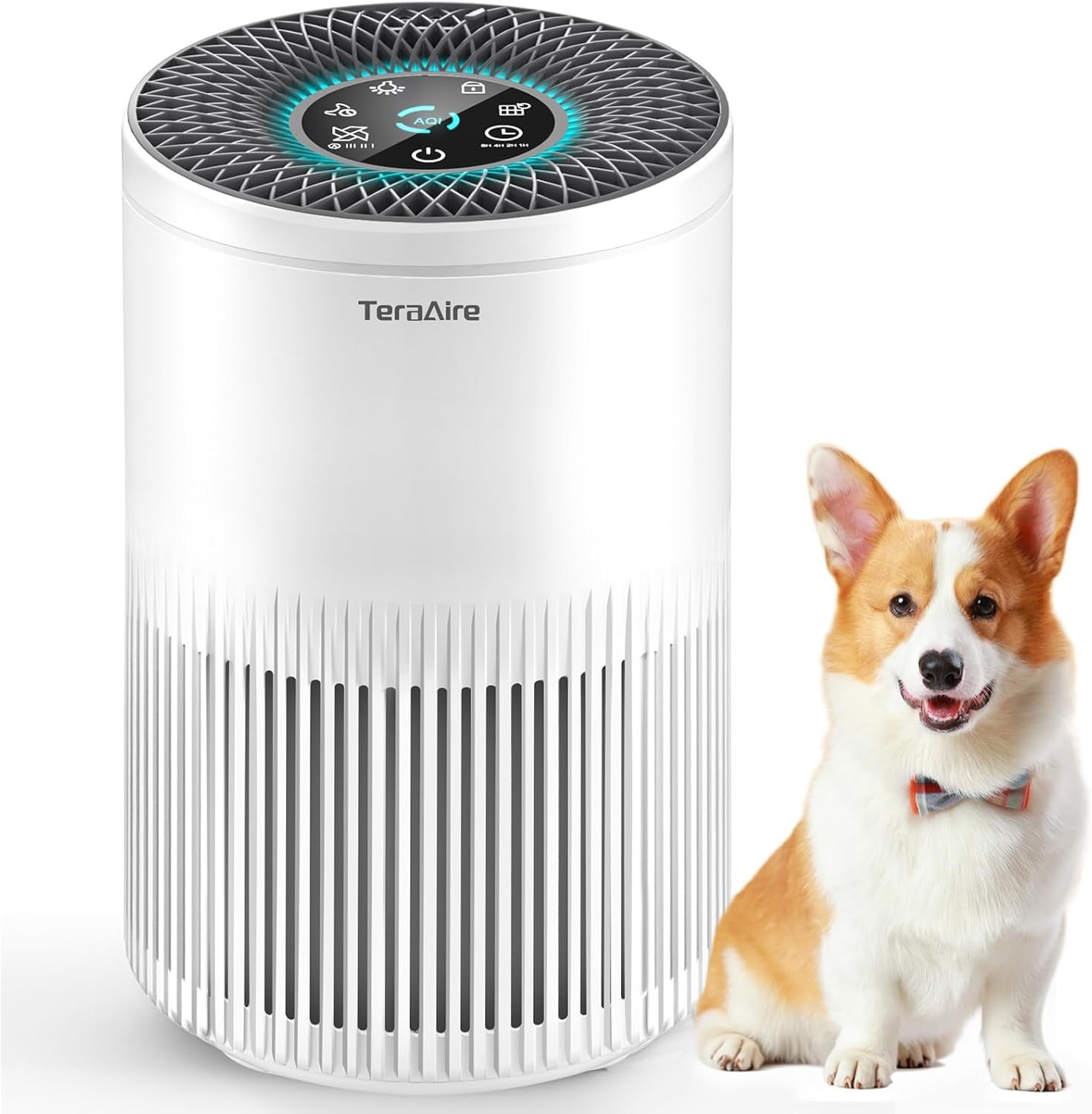 Air Purifiers for Home, HEPA Air Filter with PM 2.5 Air Quality Monitor